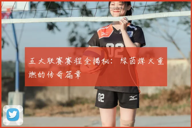 五大联赛赛程全揭秘：绿茵烽火重燃的传奇篇章